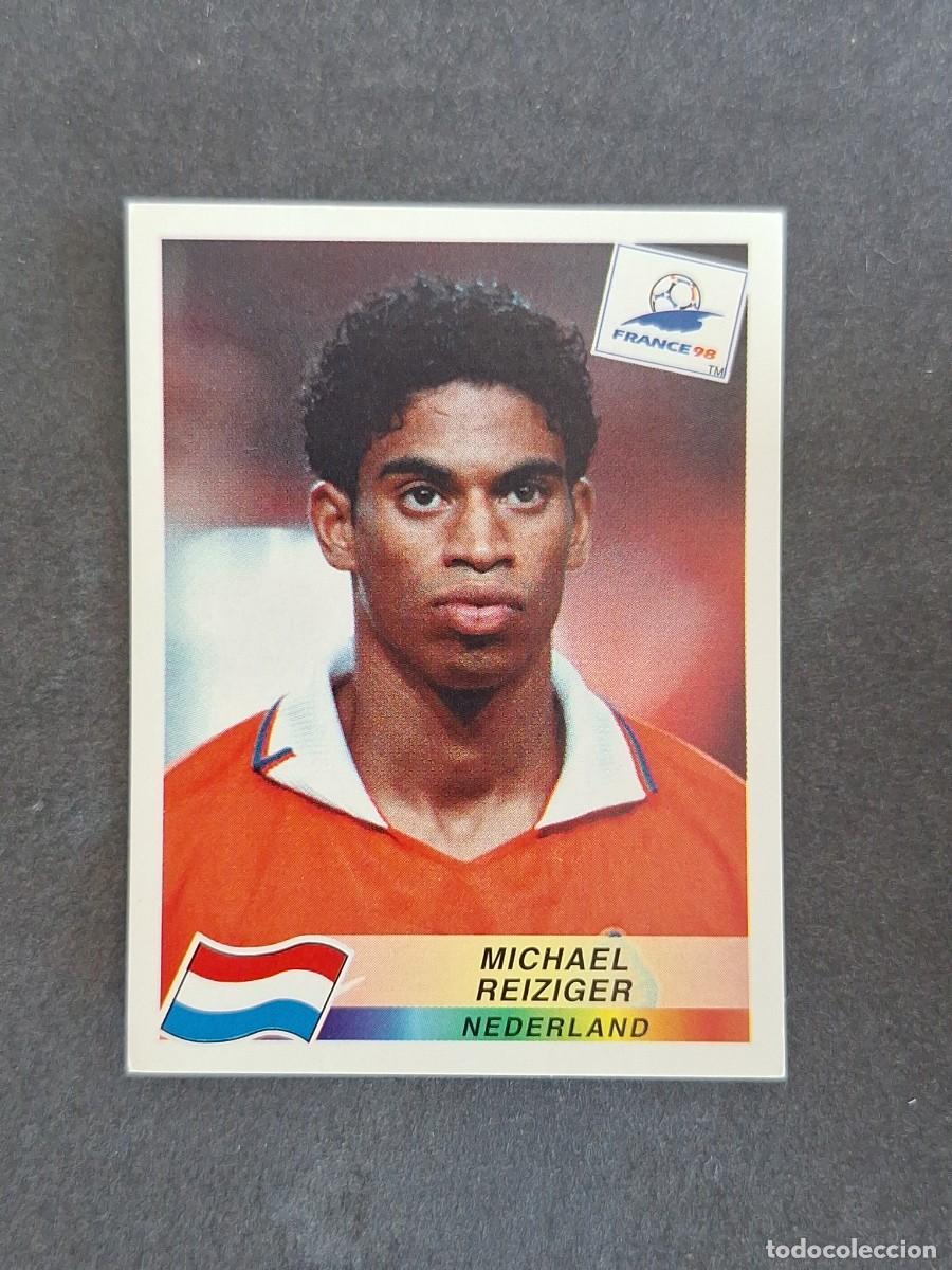Figurine di Calcio: L1 MICHAEL REIZIGER SELECCION HOLANDA 302 MUNDIAL FRANCIA 98 PANINI NUNCA PEGADO SIN PEGAR