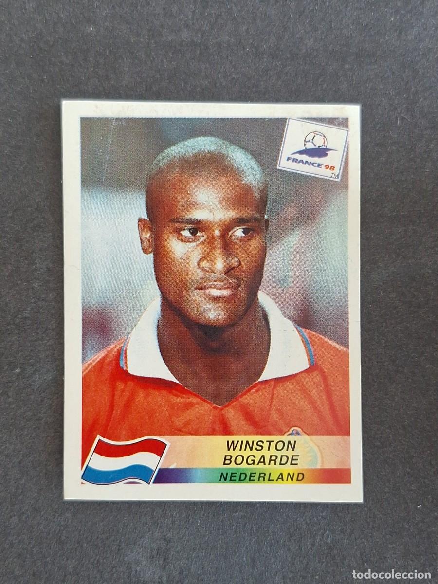 Figurine di Calcio: L1 WINSTON BOGARDE SELECCION HOLANDA 305 MUNDIAL FRANCIA 98 PANINI NUNCA PEGADO SIN PEGAR