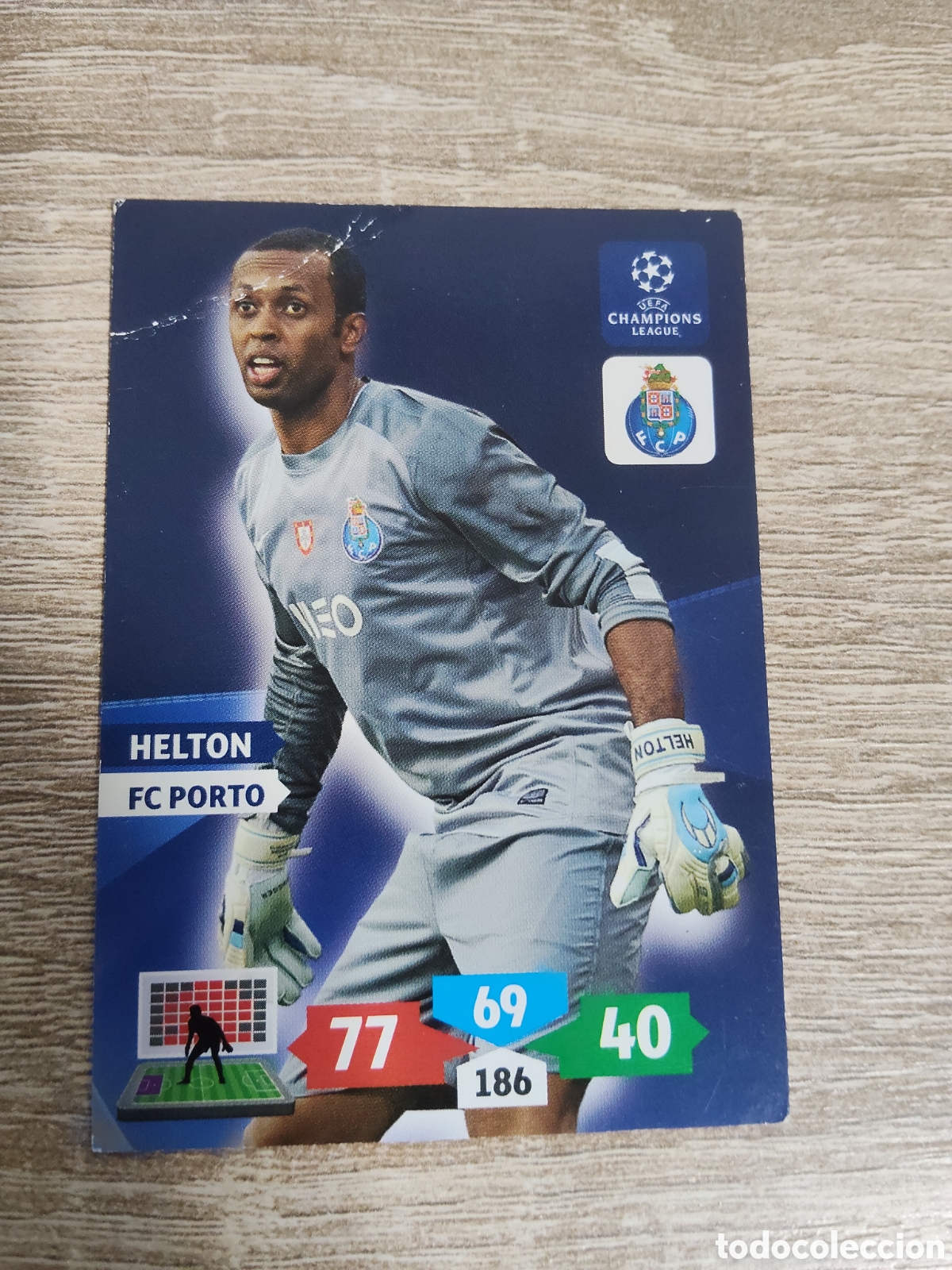 Cromos de f&uacute;tbol: Panini Adrenalyn champions league 2013 2014 13 14 Helton Oporto