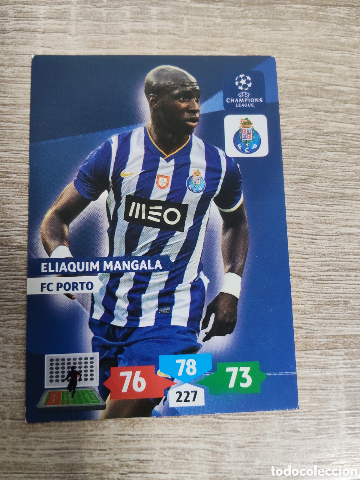 Cromos de f&uacute;tbol: Panini Adrenalyn champions league 2013 2014 13 14 Eliaquim Mangala Oporto