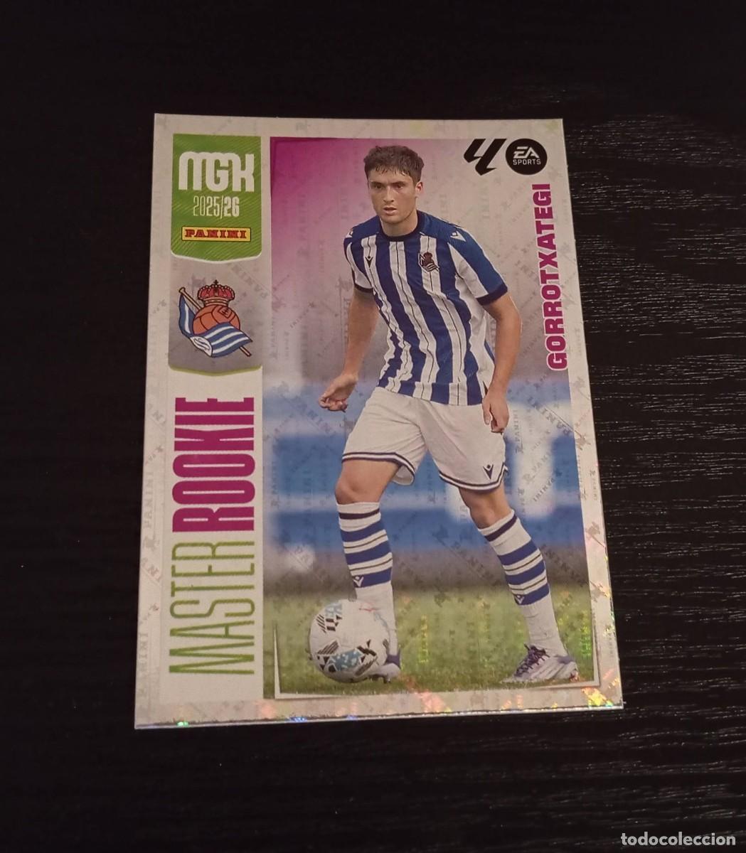 Cromos de f&uacute;tbol: -MEGACRACKS 25-26 : 516 GORROTXATEGI ( REAL SOCIEDAD ) -- MASTER ROOKIE --