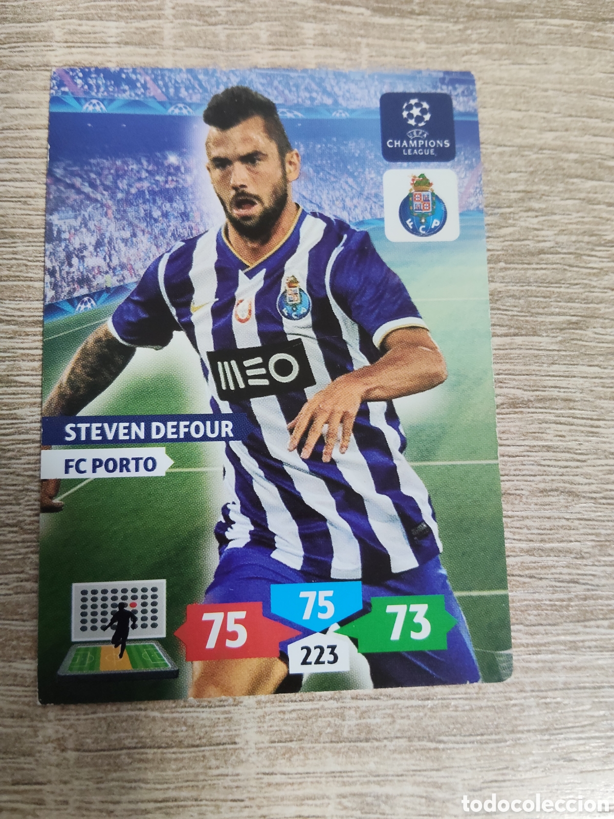Cromos de f&uacute;tbol: Panini Adrenalyn champions league 2013 2014 13 14 Steven Defour Oporto