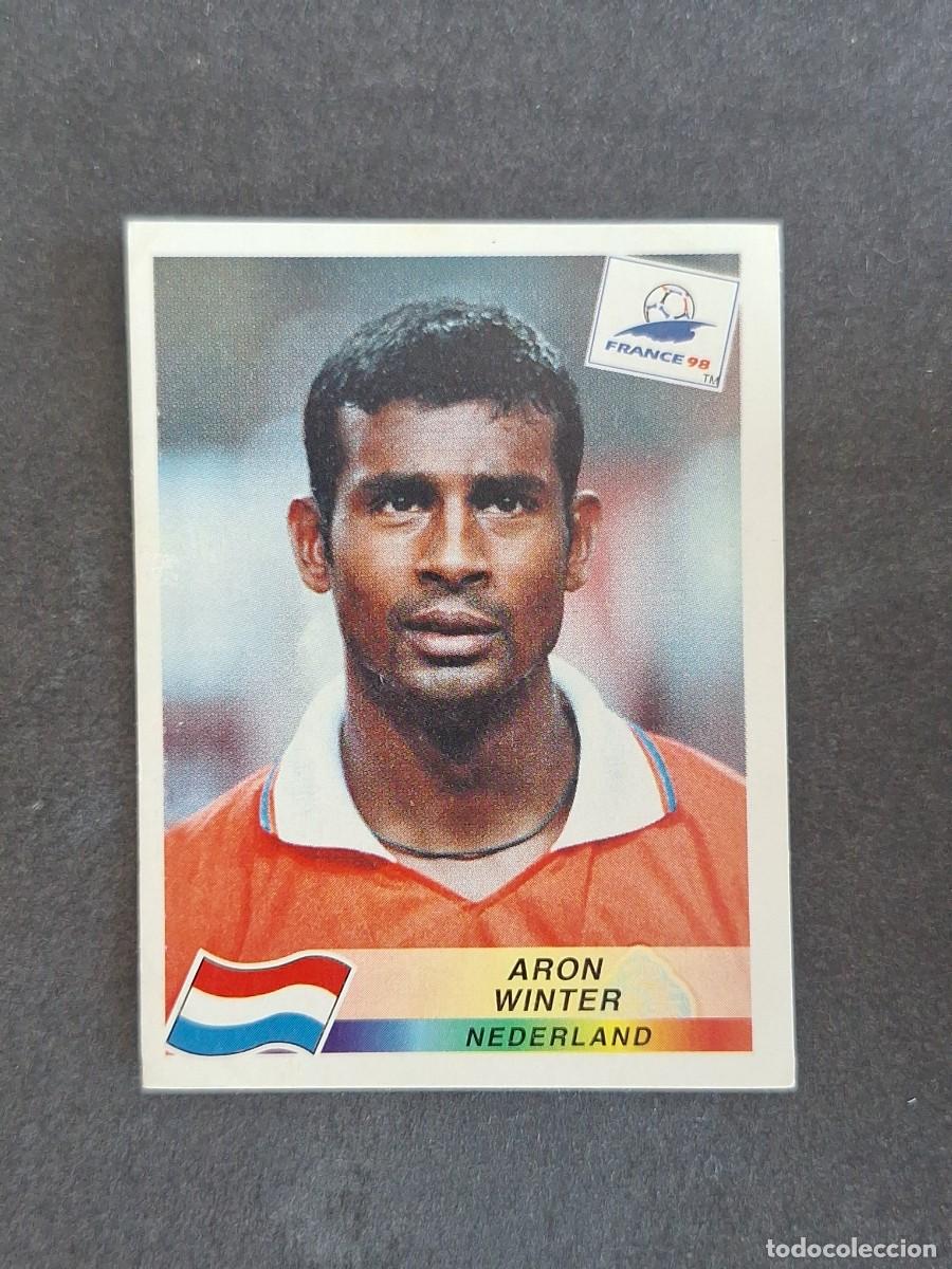 Cromos de f&uacute;tbol: L1 ARON WINTER SELECCION HOLANDA 311 MUNDIAL FRANCIA 98 PANINI NUNCA PEGADO SIN PEGAR