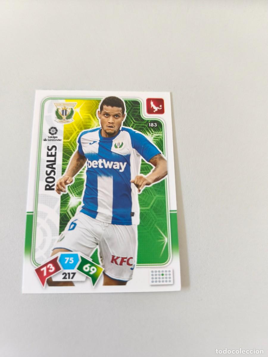 Cromos de f&uacute;tbol: ADRENALYN XL 2019 2020 19 20 ROSALES LEGANES 183 H4