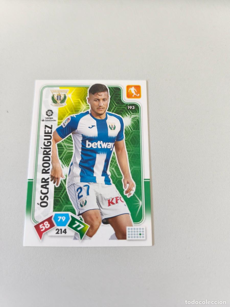 Cromos de f&uacute;tbol: ADRENALYN XL 2019 2020 19 20 OSCAR RODRIGUEZ LEGANES 193 H4