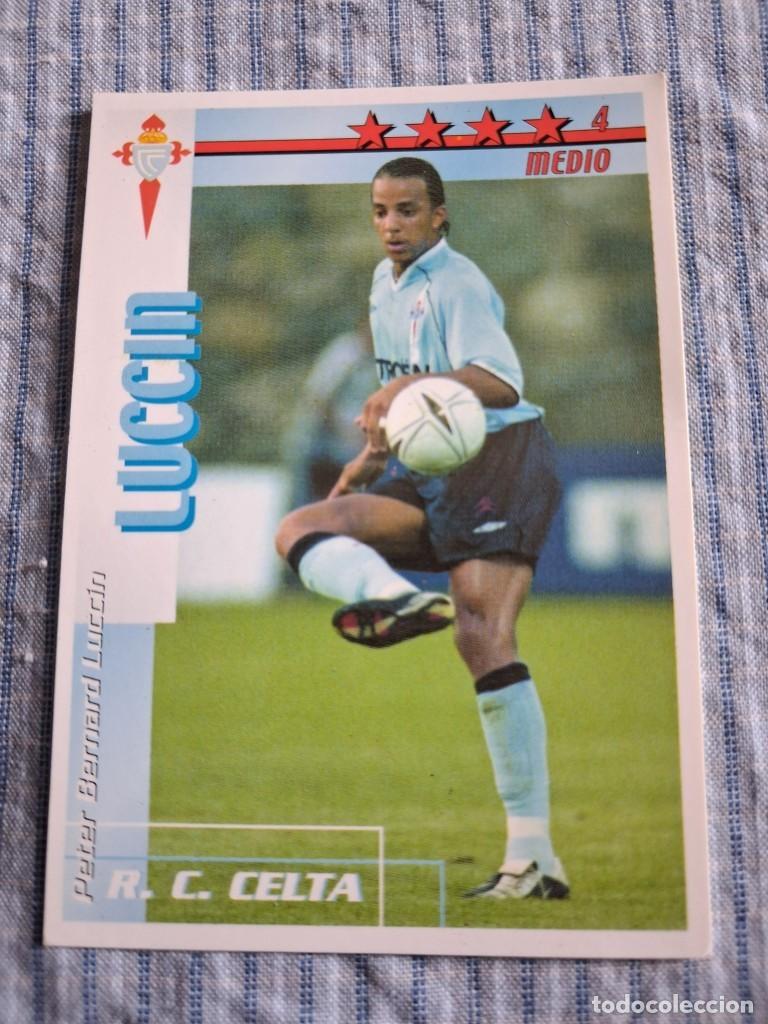 Football Stickers: F&uacute;tbol Match Total. Liga 2002 &ndash; 2003. Luccin. R.C. Celta. Magic Box Int. Estado ver imagen.