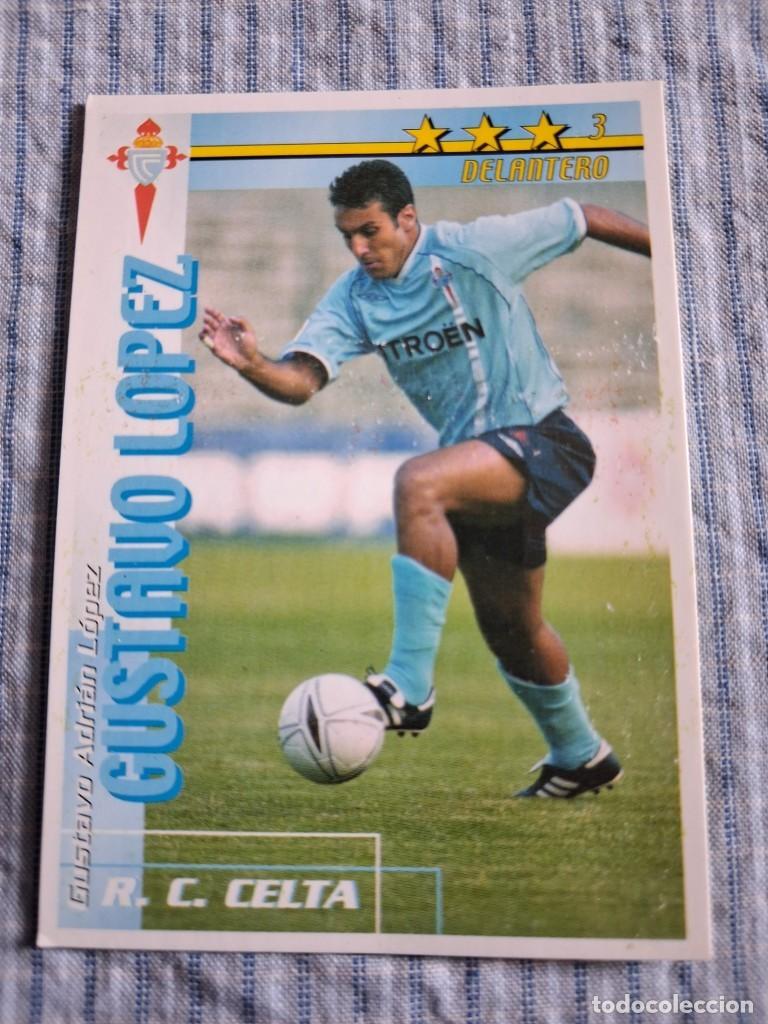 Football Stickers: F&uacute;tbol Match Total. Liga 2002 &ndash; 2003. Gustavo L&oacute;pez. R.C. Celta. Magic Box Int. Estado ver imagen