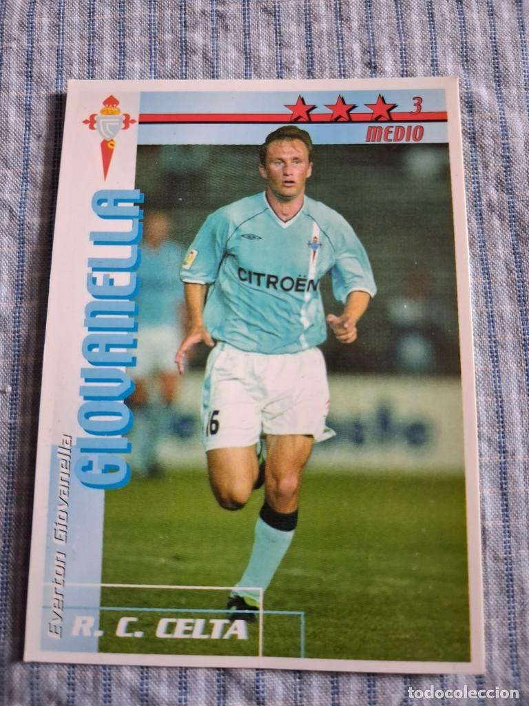 Football Stickers: F&uacute;tbol Match Total. Liga 2002 &ndash; 2003. Giovanella. R.C. Celta. Magic Box Int. Estado ver imagen