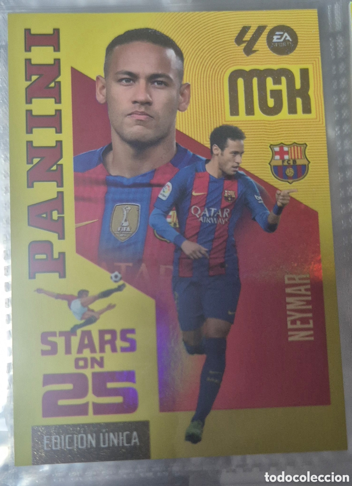 Football Stickers: Neymar barcelona stars on 25 megacracks 26 27