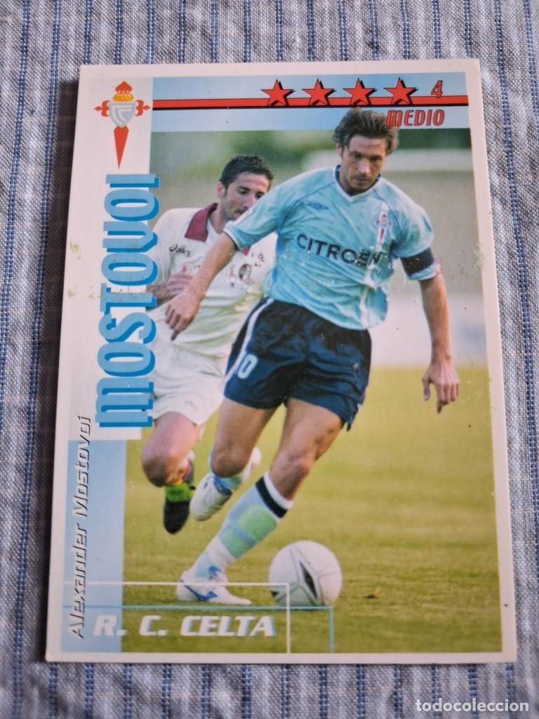 Football Stickers: F&uacute;tbol Match Total. Liga 2002 &ndash; 2003. Mostovoi. R.C. Celta. Magic Box Int. Estado ver imagen