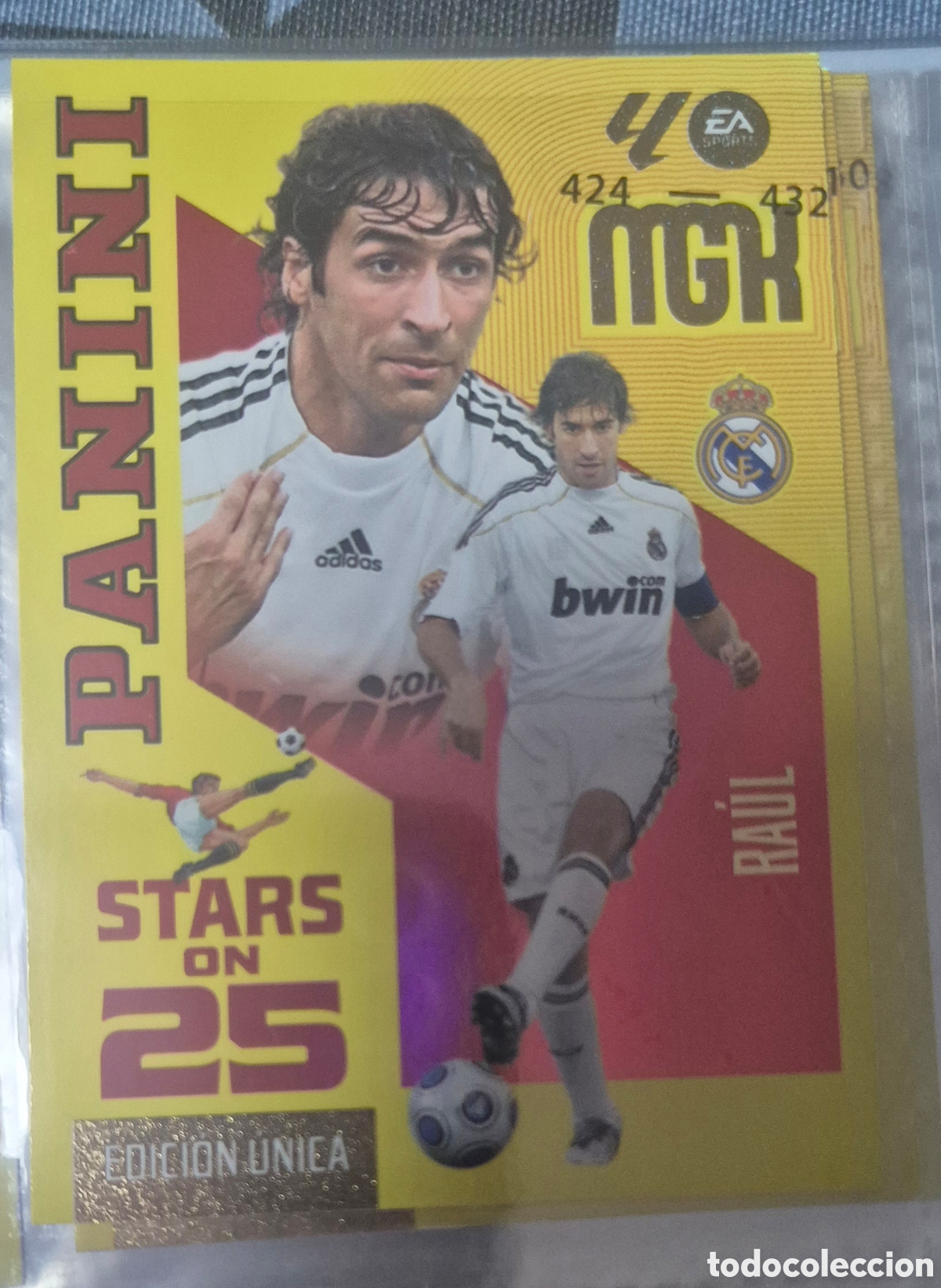 Football Stickers: Raul madrid stars on 25 megacracks 26 27