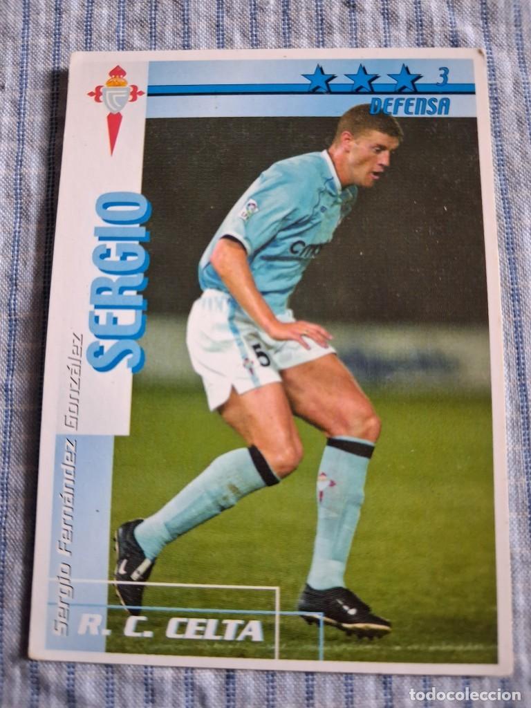 Football Stickers: F&uacute;tbol Match Total. Liga 2002 &ndash; 2003. Sergio. R.C. Celta. Magic Box Int. Estado ver imagen