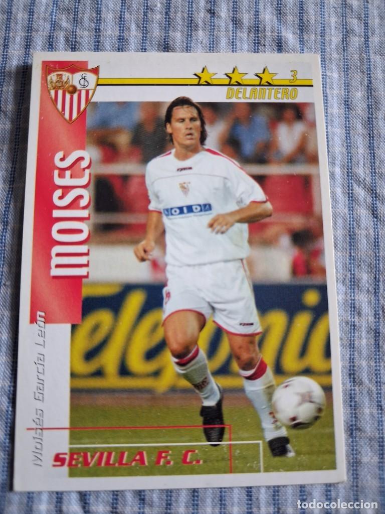 Cartes &agrave; collectionner de Football: F&uacute;tbol Match Total. Liga 2002 &ndash; 2003. Mois&eacute;s. Sevilla F.C. Magic Box Int. Estado ver imagen.