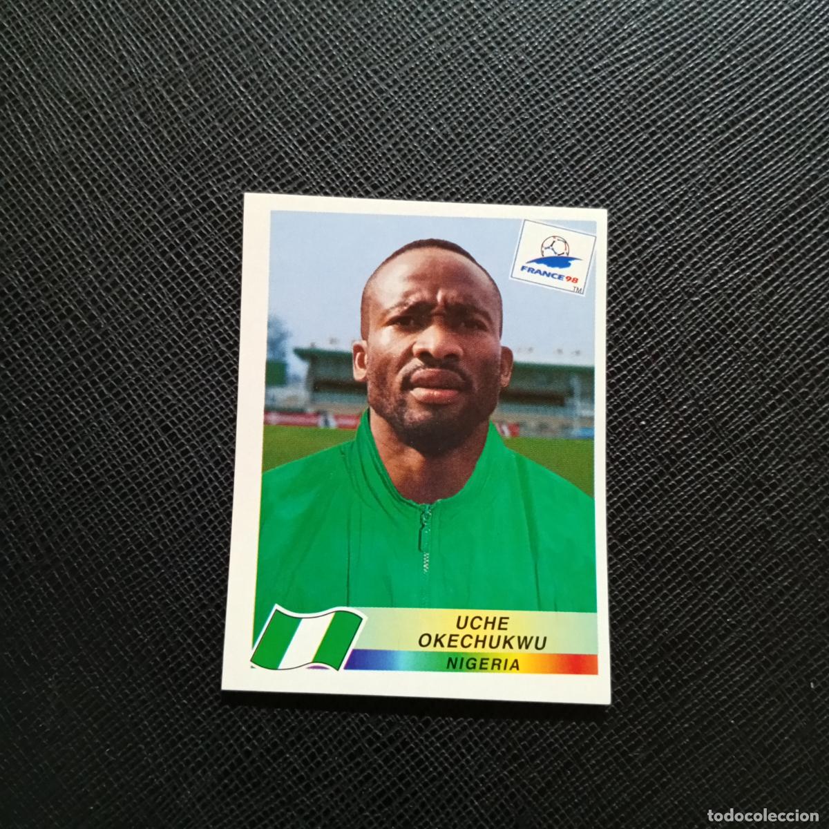 Cartes &agrave; collectionner de Football: 249 OKECHUKWU NIGERIA PANINI 1998 MUNDIAL CROMO FUTBOL FRANCIA 98 - SIN PEGAR - A22 PG451 B