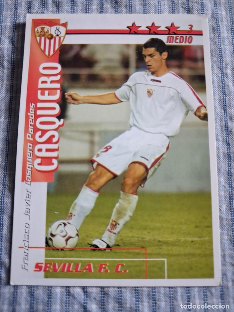 Cartes &agrave; collectionner de Football: F&uacute;tbol Match Total. Liga 2002 &ndash; 2003. Casquero. Sevilla F.C. Magic Box Int. Estado ver image