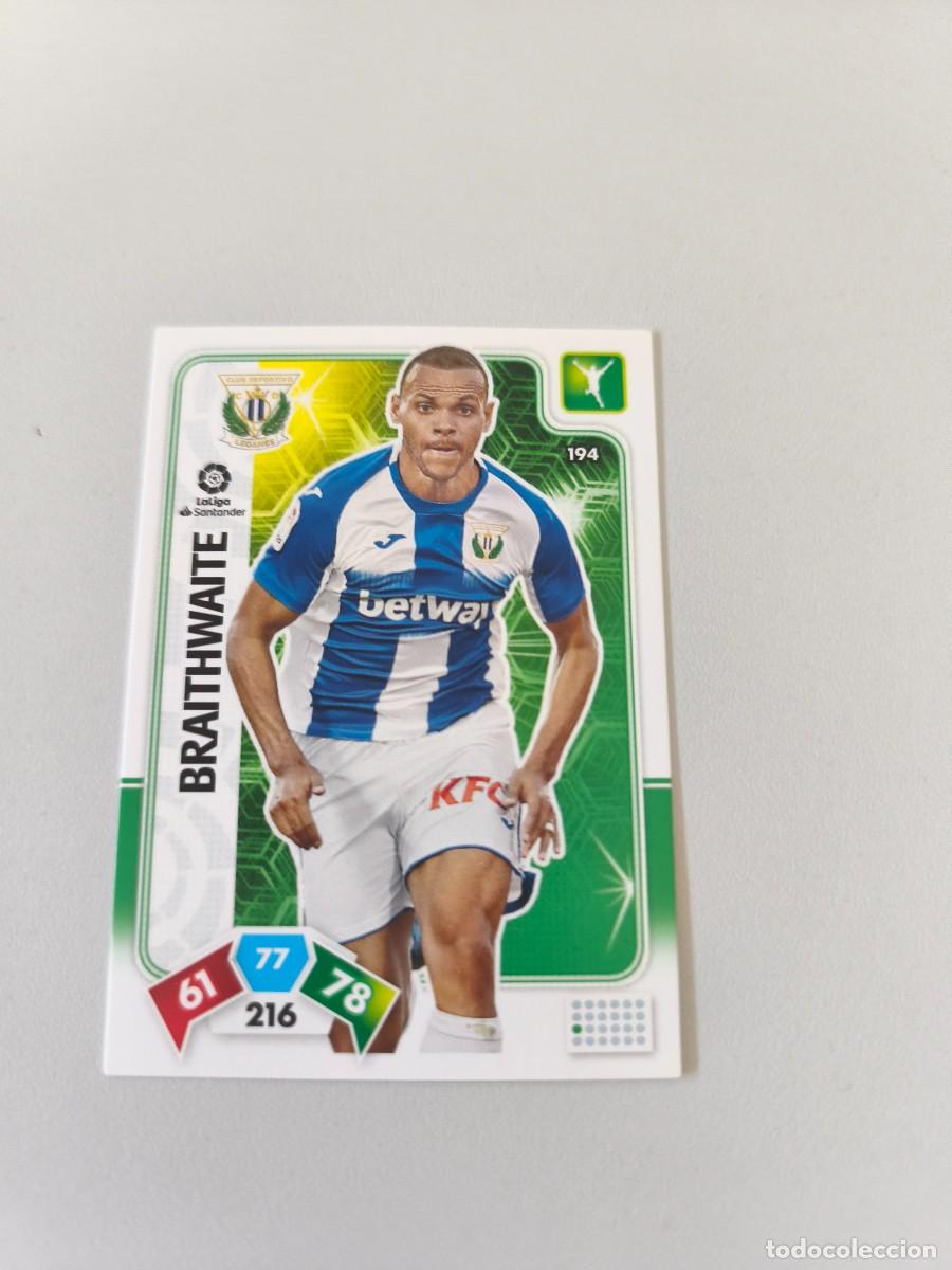 Cartes &agrave; collectionner de Football: ADRENALYN XL 2019 2020 19 20 BRAITHWAITE LEGANES 194 H4