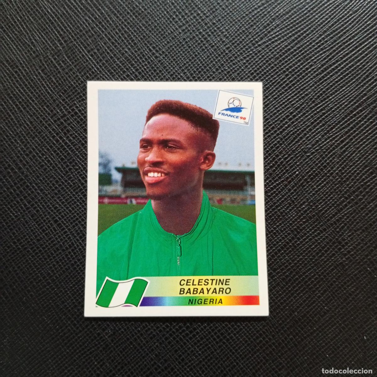 Figurine di Calcio: 250 BABAYARO NIGERIA PANINI 1998 MUNDIAL CROMO FUTBOL FRANCIA 98 - SIN PEGAR - A22 PG433 B
