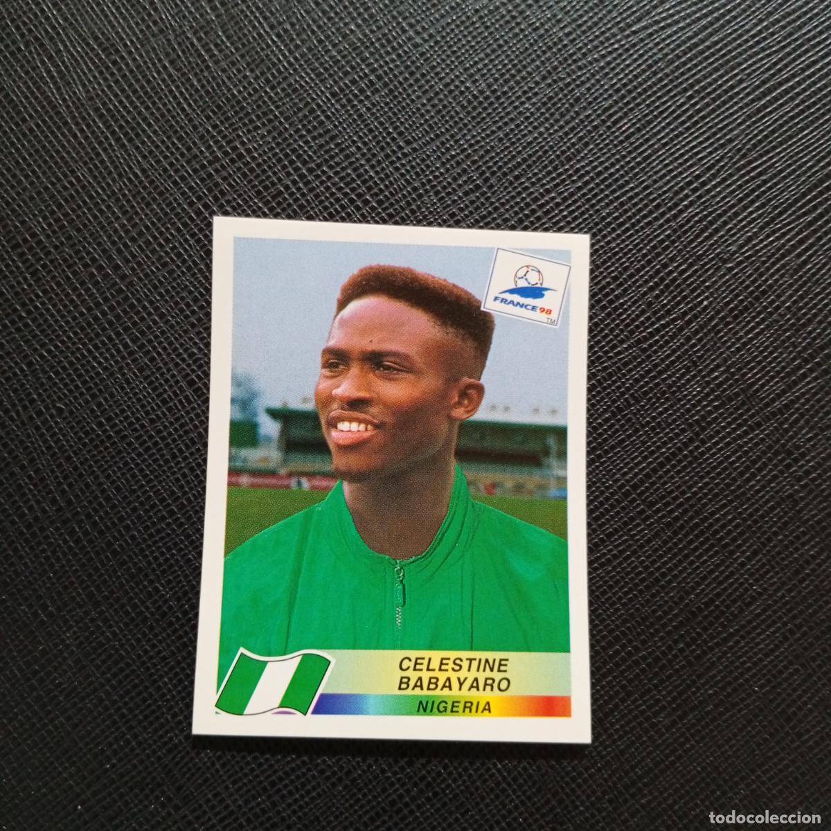 Figurine di Calcio: 250 BABAYARO NIGERIA PANINI 1998 MUNDIAL CROMO FUTBOL FRANCIA 98 - SIN PEGAR - A22 PG442 B