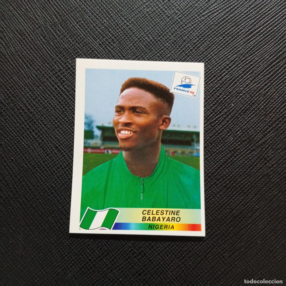 Cromos de Futebol: 250 BABAYARO NIGERIA PANINI 1998 MUNDIAL CROMO FUTBOL FRANCIA 98 - SIN PEGAR - A22 PG478