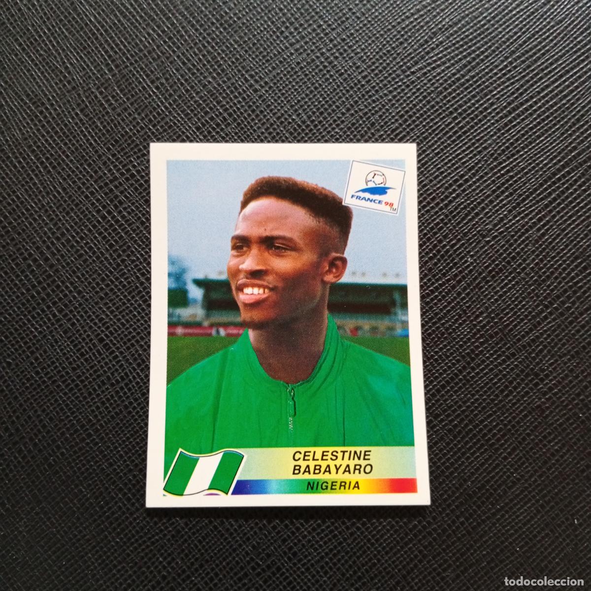 Cromos de Futebol: 250 BABAYARO NIGERIA PANINI 1998 MUNDIAL CROMO FUTBOL FRANCIA 98 - SIN PEGAR - A22 PG478 B