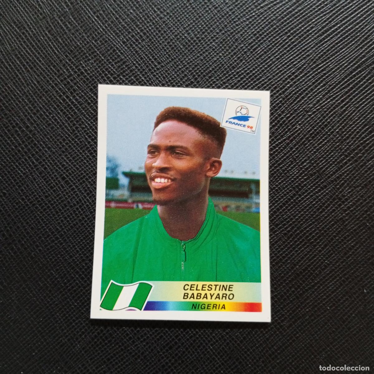 Cromos de Futebol: 250 BABAYARO NIGERIA PANINI 1998 MUNDIAL CROMO FUTBOL FRANCIA 98 - SIN PEGAR - A22 PG487