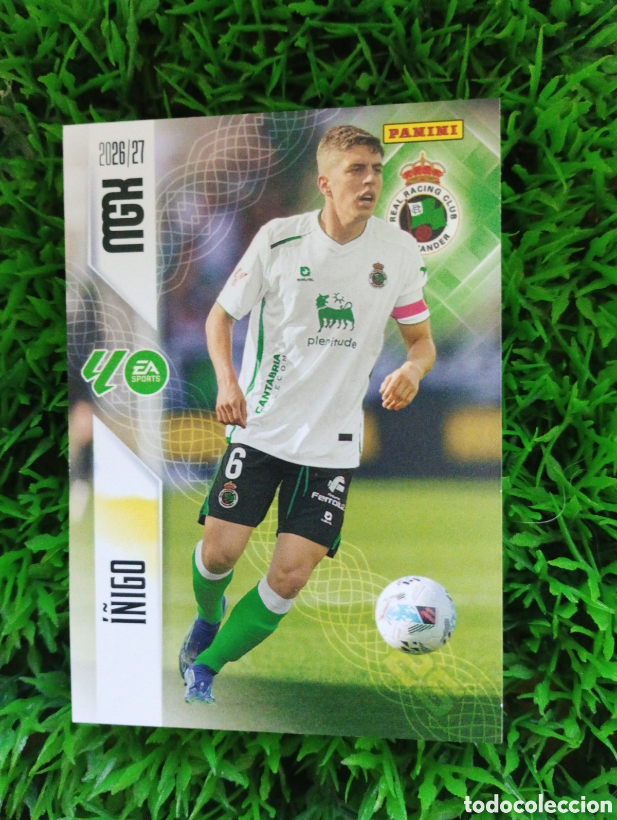 Cromos de Futebol: I&ntilde;igo Racing Santander Megacracks 26-27 # 282