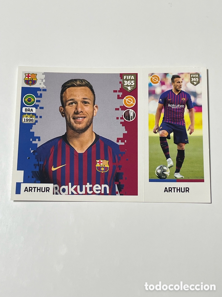 Cromos de f&uacute;tbol: Arthur F. C. Barcelona Panini 365 18/19 #68