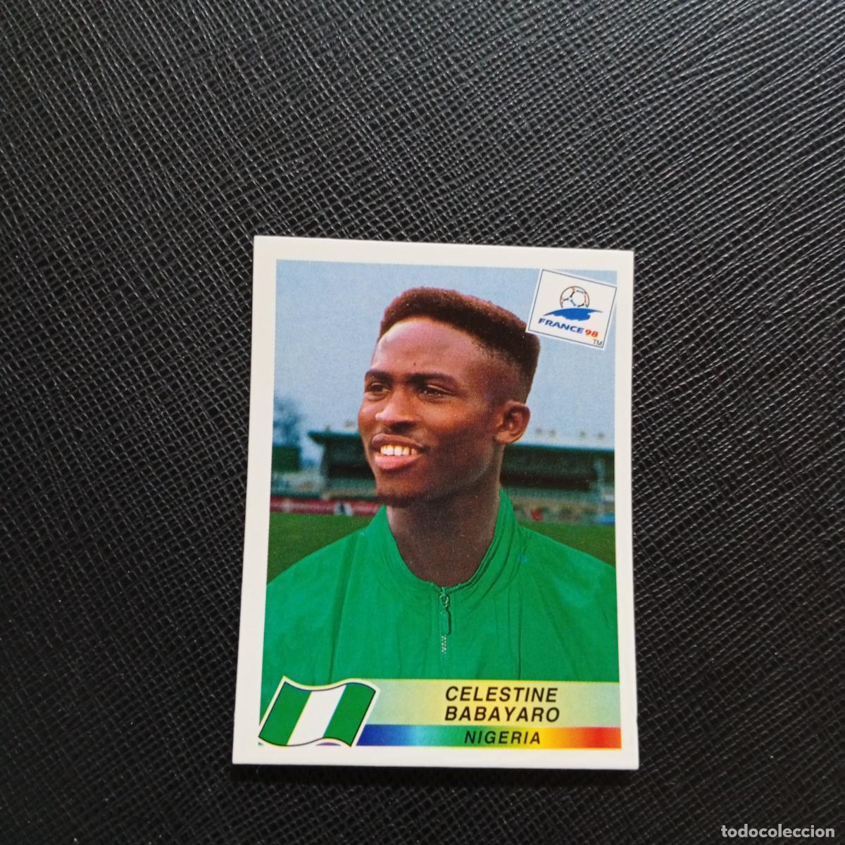 Figurine di Calcio: 250 BABAYARO NIGERIA PANINI 1998 MUNDIAL CROMO FUTBOL FRANCIA 98 - SIN PEGAR - A22 PG496 B