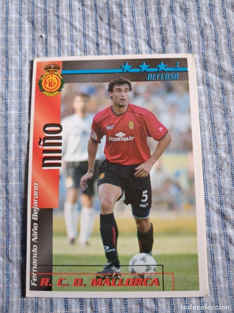 Figurine di Calcio: F&uacute;tbol Match Total. Liga 2002 &ndash; 2003. Ni&ntilde;o. R.C.D. Mallorca. Magic Box Int. Estado ver imagen