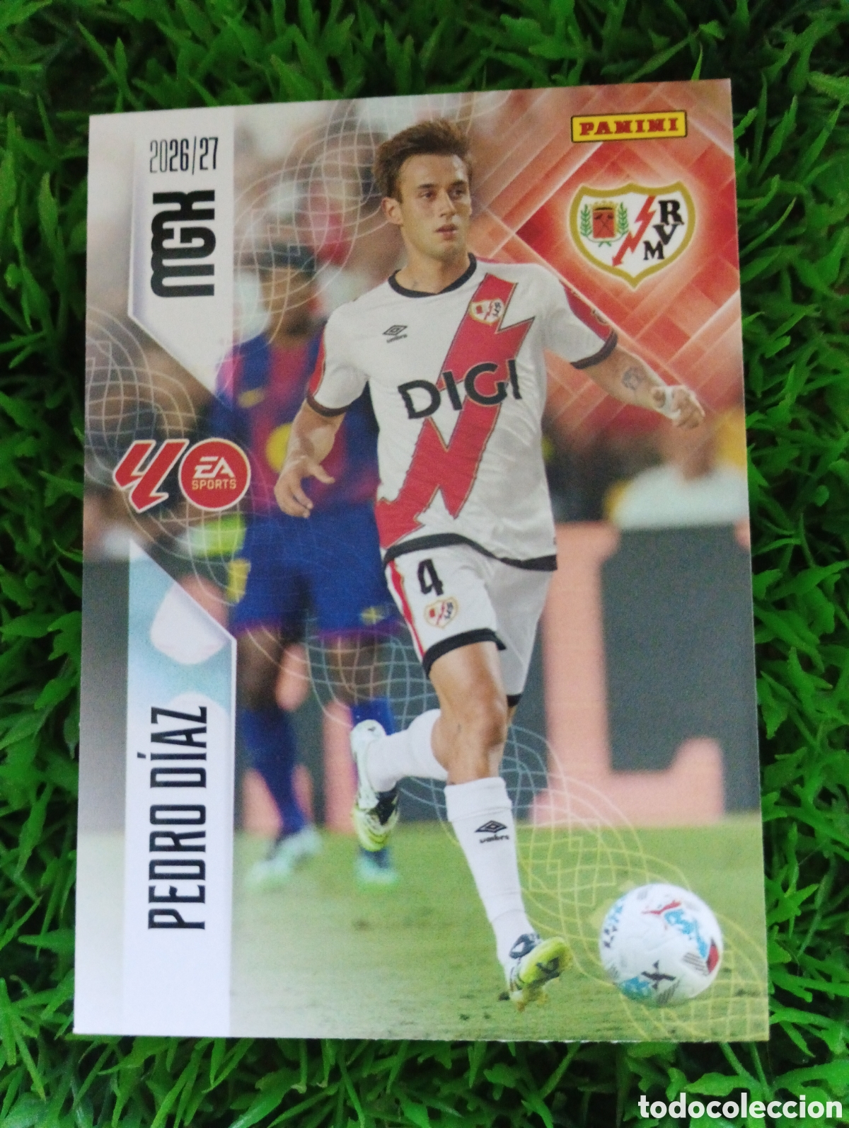 Figurine di Calcio: Pedro Diaz Rayo Vallecano Megacracks 26-27 # 298