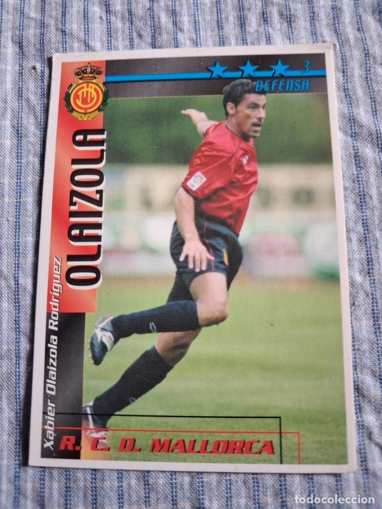 Figurine di Calcio: F&uacute;tbol Match Total. Liga 2002 &ndash; 2003. Olaizola. R.C.D. Mallorca. Magic Box Int. Estado ver imagen