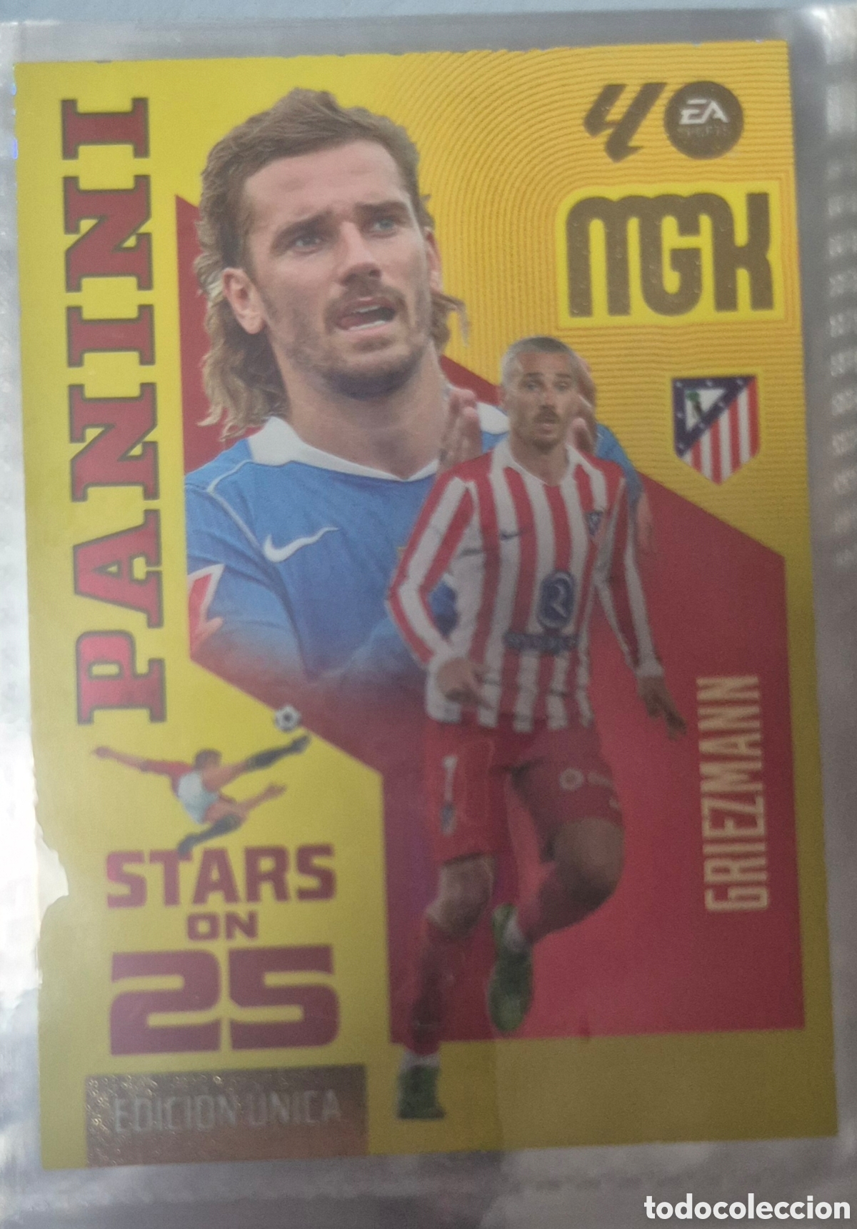 Figurine di Calcio: Griezmann Atl&eacute;tico de Madrid stars on 25 edicion unica megacracks 26 27