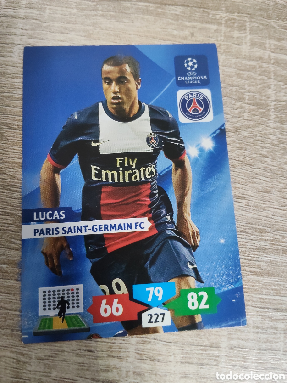 Cromos de Futebol: Panini Adrenalyn champions league 2013 2014 13 14 Lucas PSG