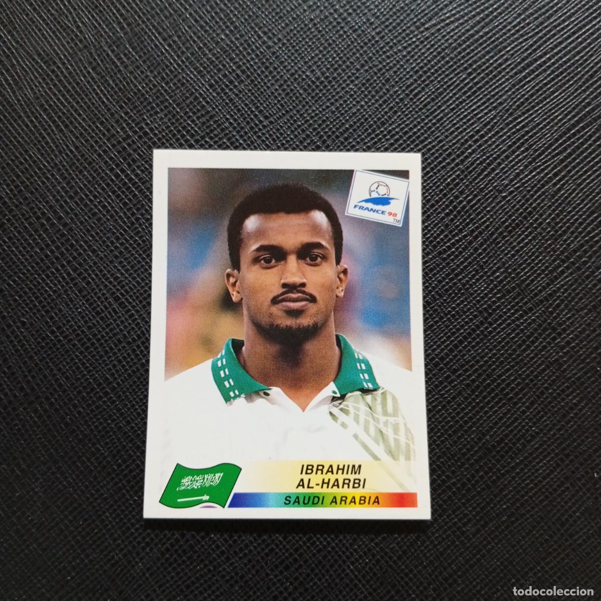 Cromos de f&uacute;tbol: 199 AL HARBI ARABIA SAUDI PANINI 1998 MUNDIAL CROMO FUTBOL FRANCIA 98 - SIN PEGAR - A22 PG460