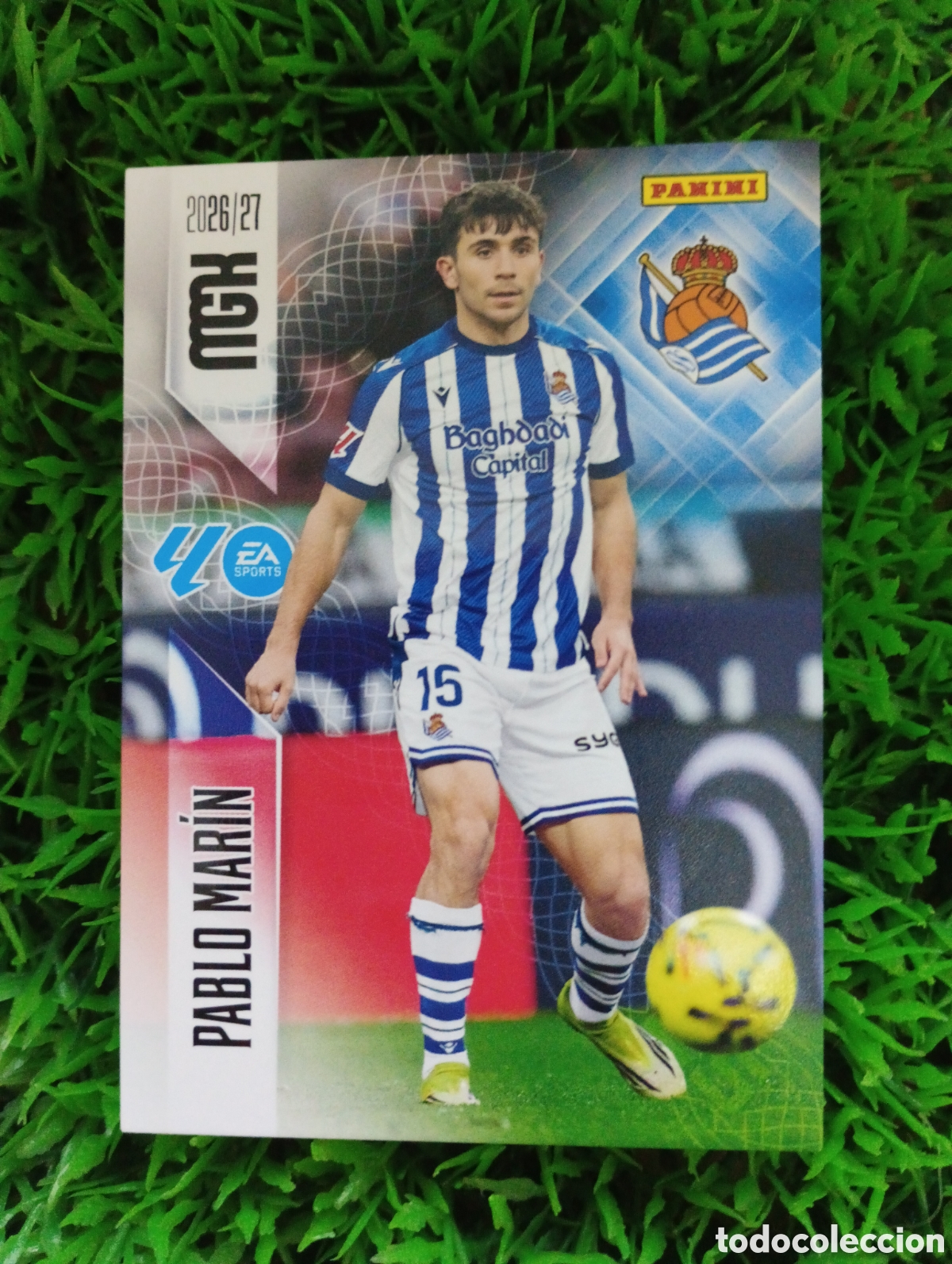 Cromos de f&uacute;tbol: Pablo Marin Real Sociedad Megacracks 26-27 # 317
