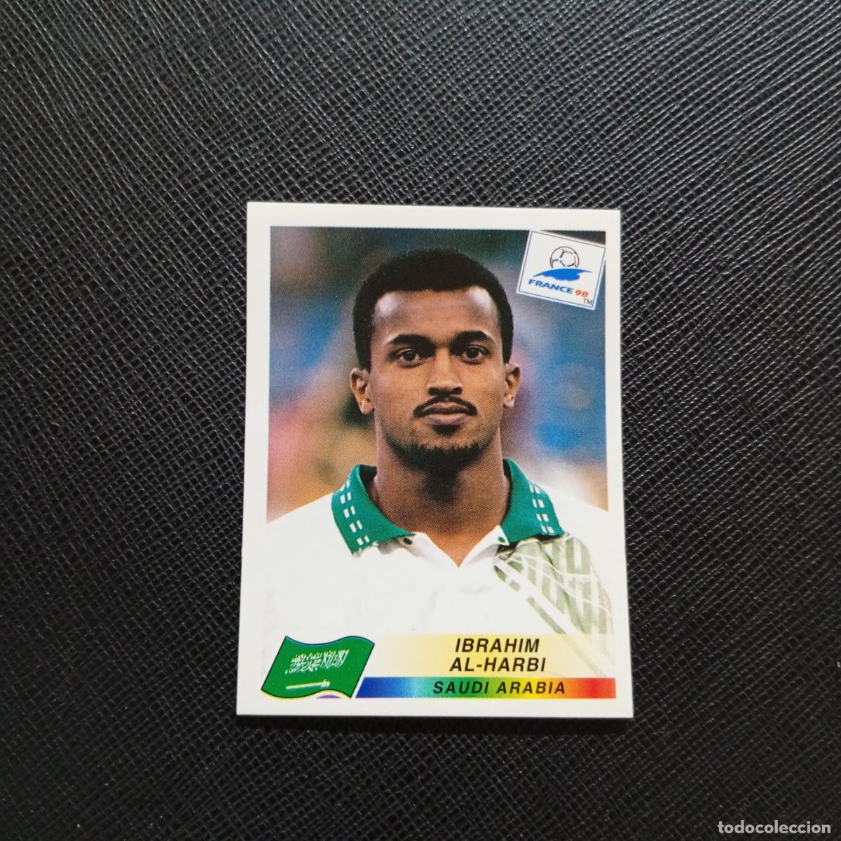 Cromos de f&uacute;tbol: 199 AL HARBI ARABIA SAUDI PANINI 1998 MUNDIAL CROMO FUTBOL FRANCIA 98 - SIN PEGAR - A22 PG469