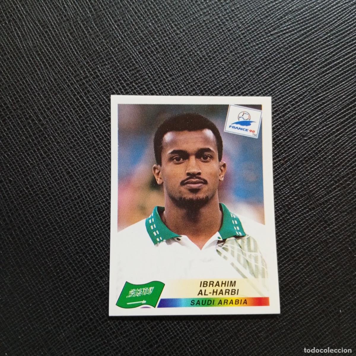 Cromos de f&uacute;tbol: 199 AL HARBI ARABIA SAUDI PANINI 1998 MUNDIAL CROMO FUTBOL FRANCIA 98 - SIN PEGAR - A22 PG469 B