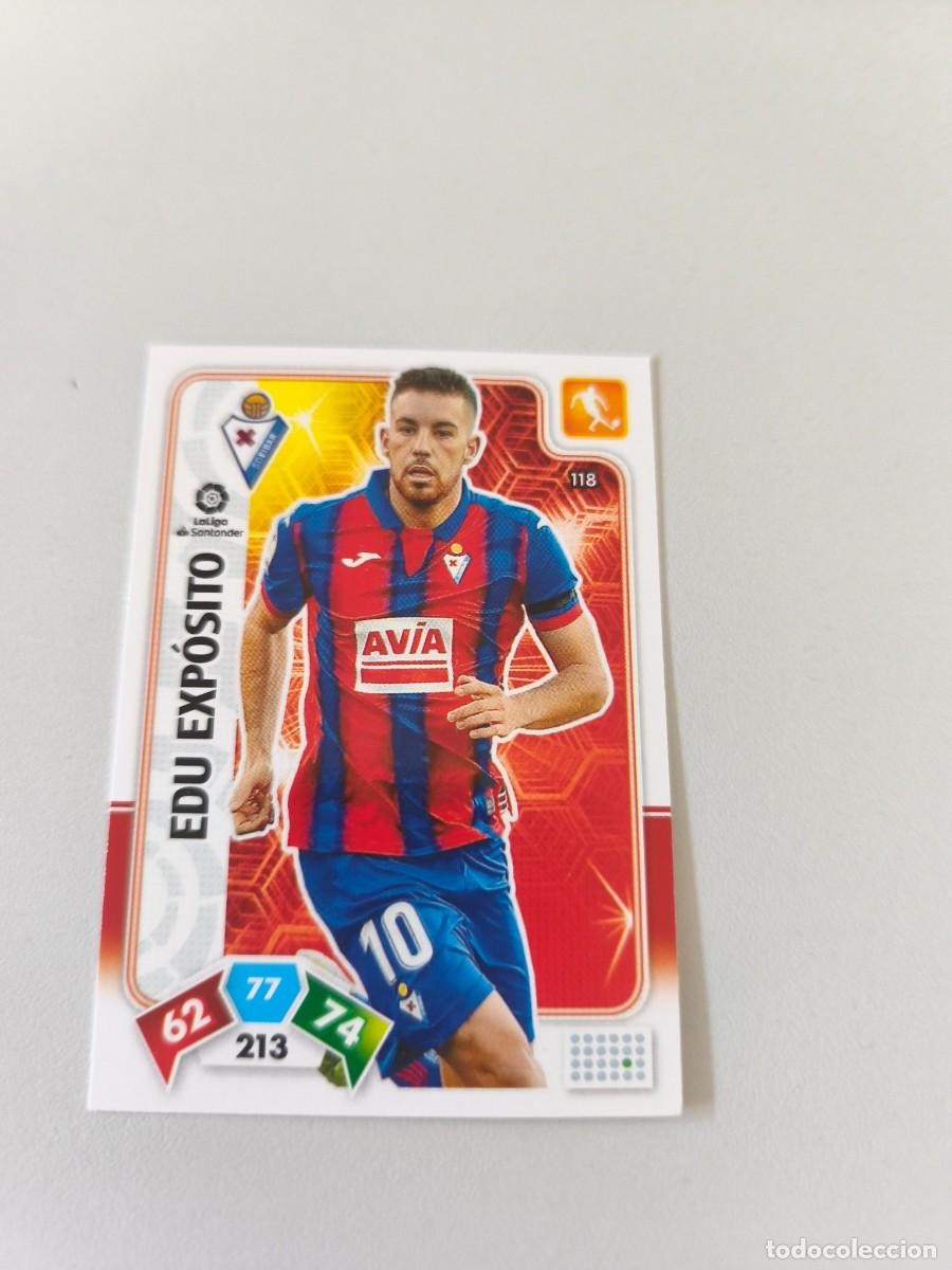 Cromos de f&uacute;tbol: ADRENALYN XL 2019 2020 19 20 EDU EXP&Oacute;SITO EIBAR 118 H4