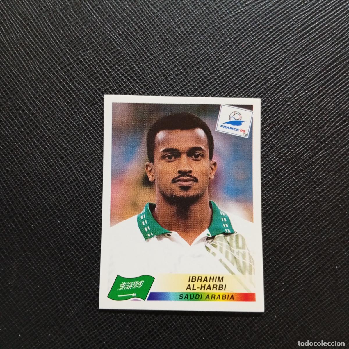 Cromos de f&uacute;tbol: 199 AL HARBI ARABIA SAUDI PANINI 1998 MUNDIAL CROMO FUTBOL FRANCIA 98 - SIN PEGAR - A22 PG478