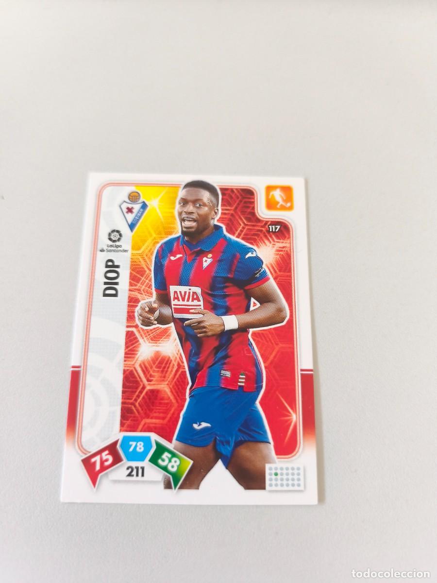 Cromos de f&uacute;tbol: ADRENALYN XL 2019 2020 19 20 DIOP EIBAR 117 H4