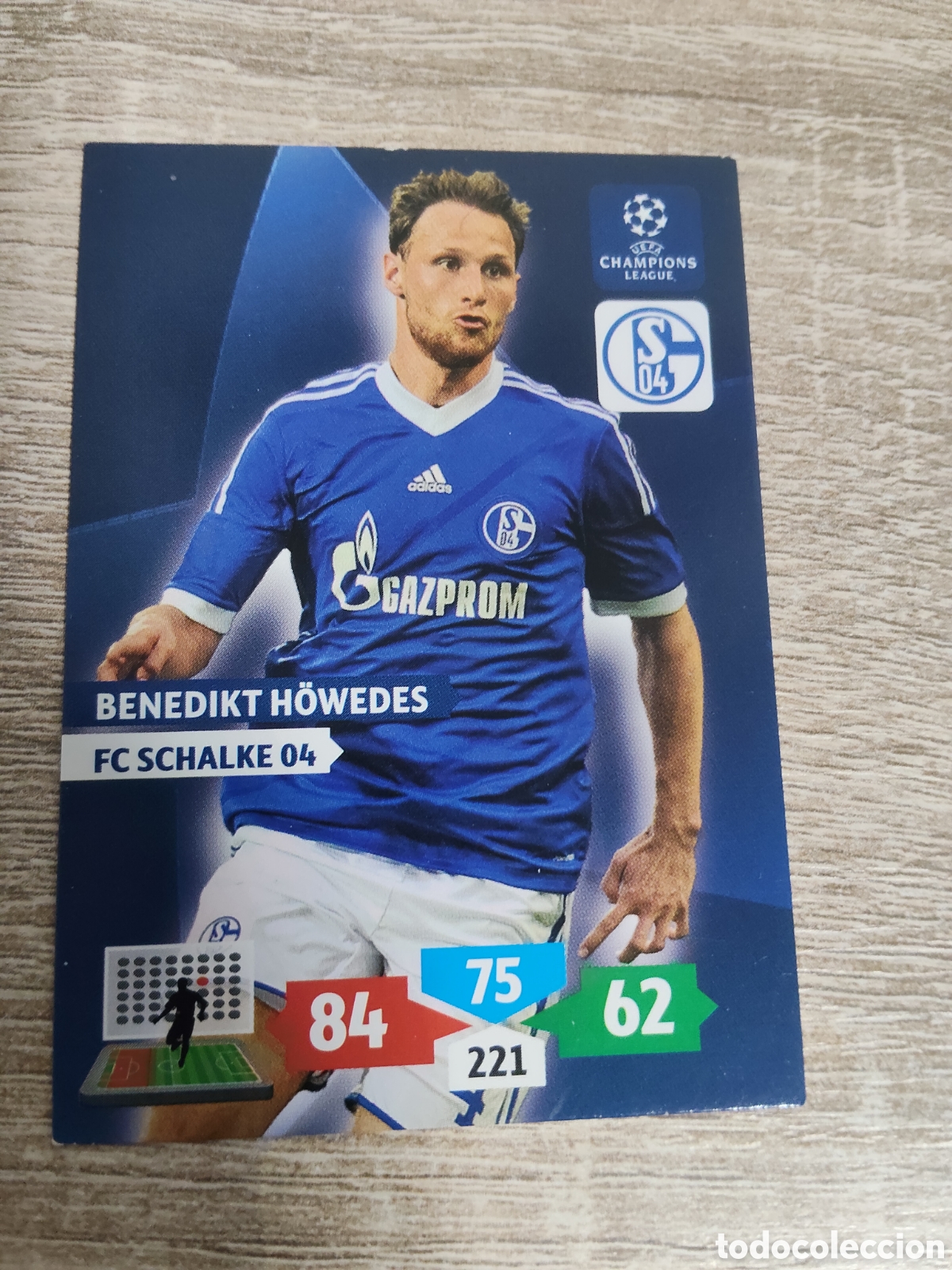 Cromos de f&uacute;tbol: Panini Adrenalyn champions league 2013 2014 13 14 Benedikt Howedes Schalke 04