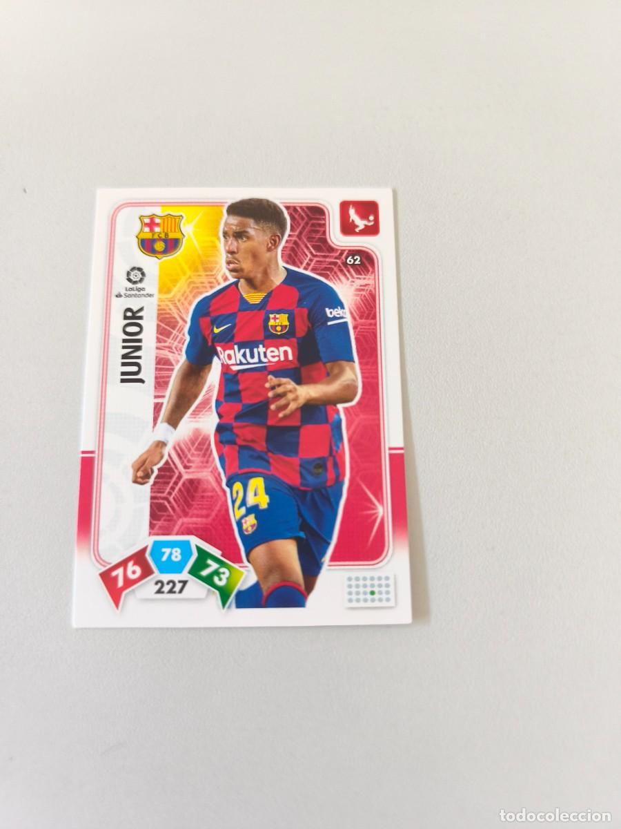 Cromos de f&uacute;tbol: ADRENALYN XL 2019 2020 19 20 JUNIOR FC BARCELONA 62 H4