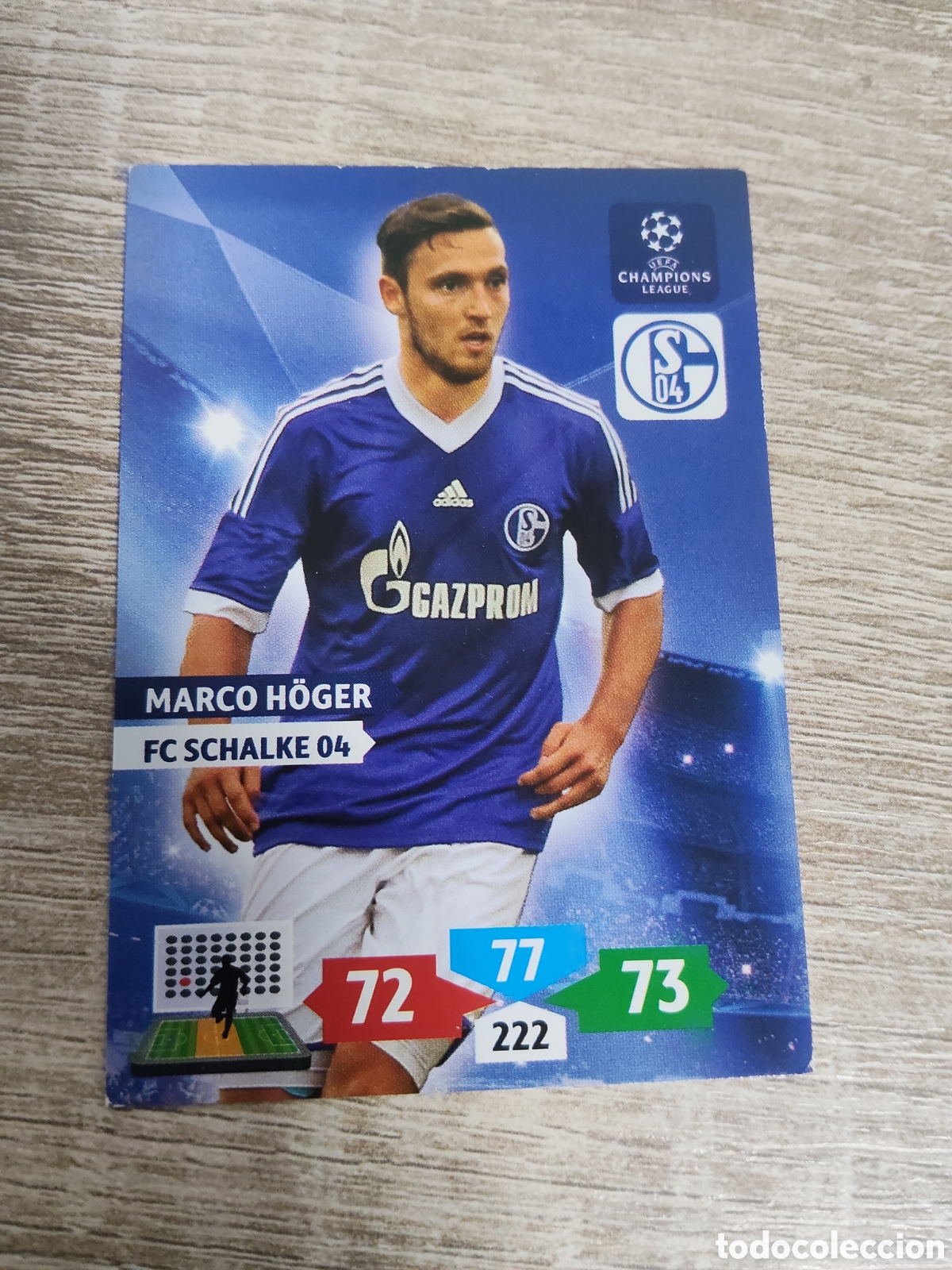Cromos de f&uacute;tbol: Panini Adrenalyn champions league 2013 2014 13 14 Marco Hoger Schalke 04