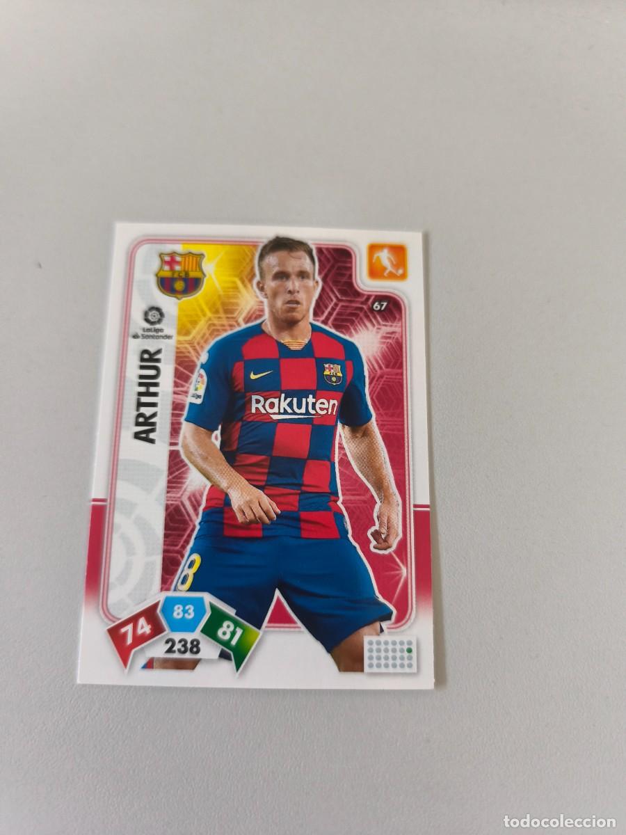 Cromos de f&uacute;tbol: ADRENALYN XL 2019 2020 19 20 ARTHUR FC BARCELONA 67 H4