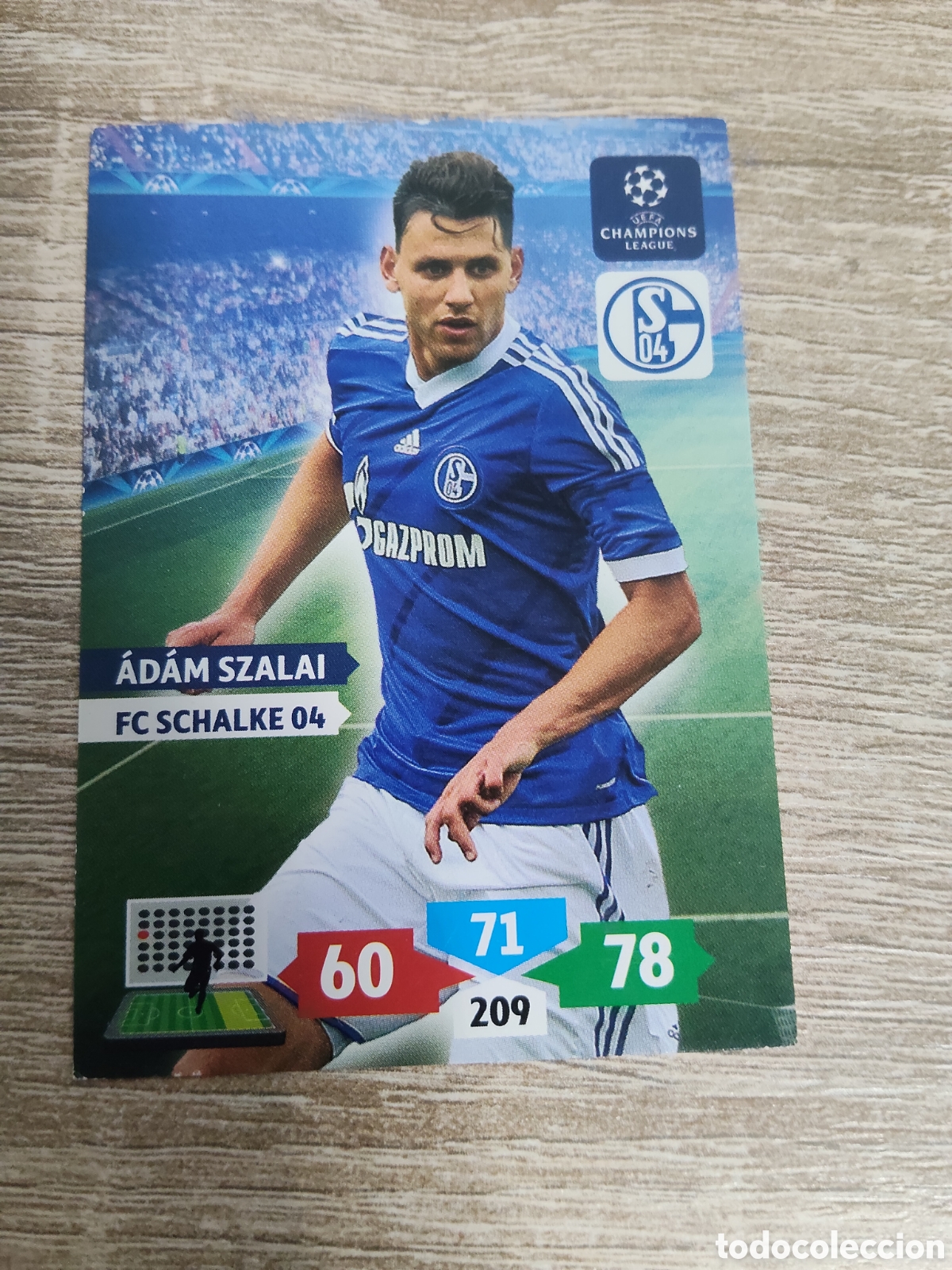 Cromos de f&uacute;tbol: Panini Adrenalyn champions league 2013 2014 13 14 Adam Szalai Schalke 04