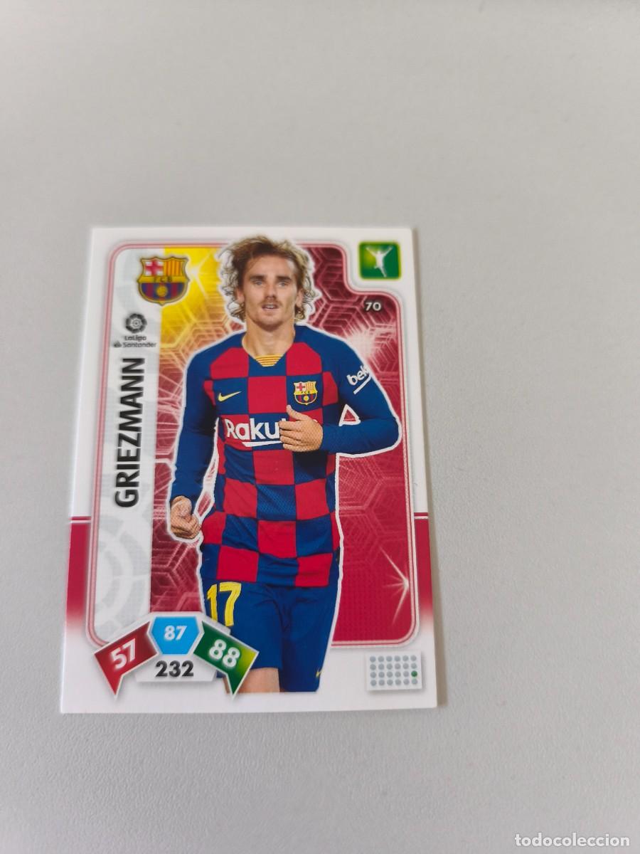Cromos de f&uacute;tbol: ADRENALYN XL 2019 2020 19 20 GRIEZMANN FC BARCELONA 70 H4