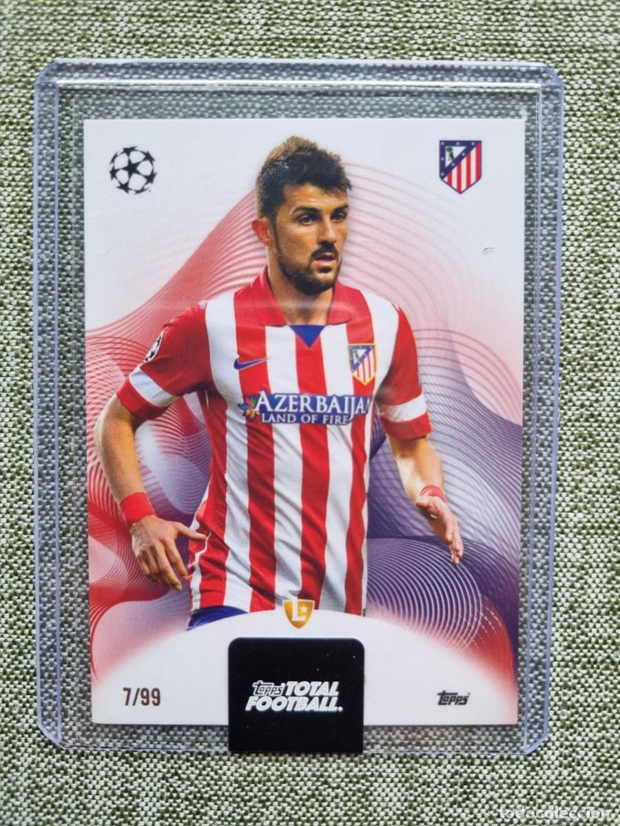 Cromos de f&uacute;tbol: VILLA /99 (Numerada) ATL&Eacute;TICO DE MADRID. Topps Total Football 2026 2027 26 27
