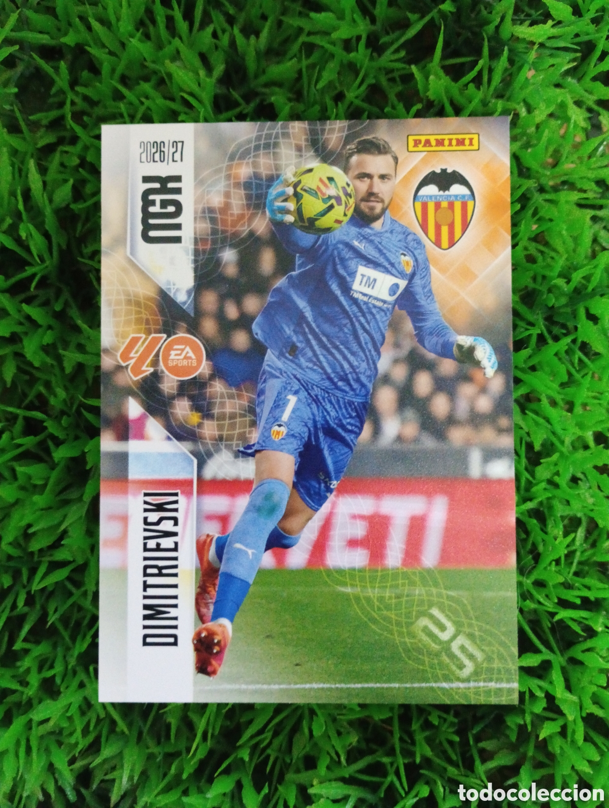 Cromos de f&uacute;tbol: Dimitrievski Valencia Megacracks 26-27 # 344