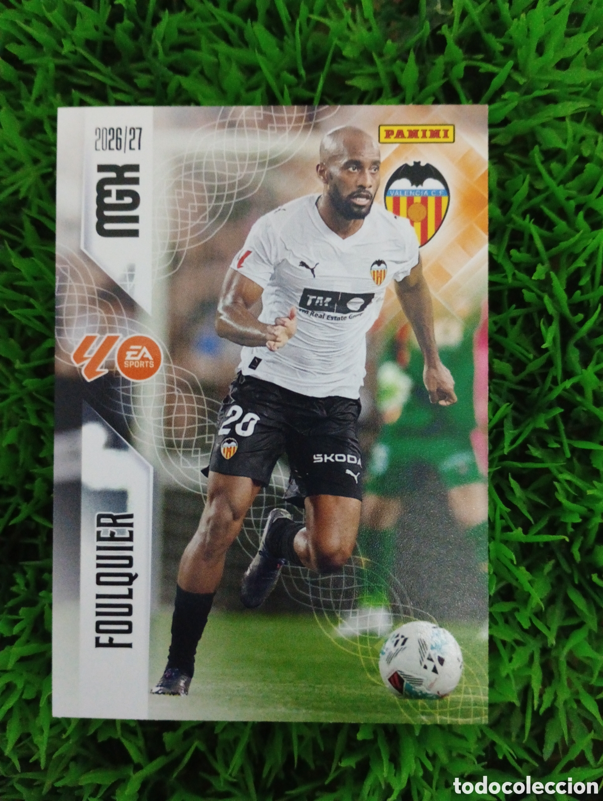 Figurine di Calcio: Foulquier Valencia Megacracks 26-27 # 346