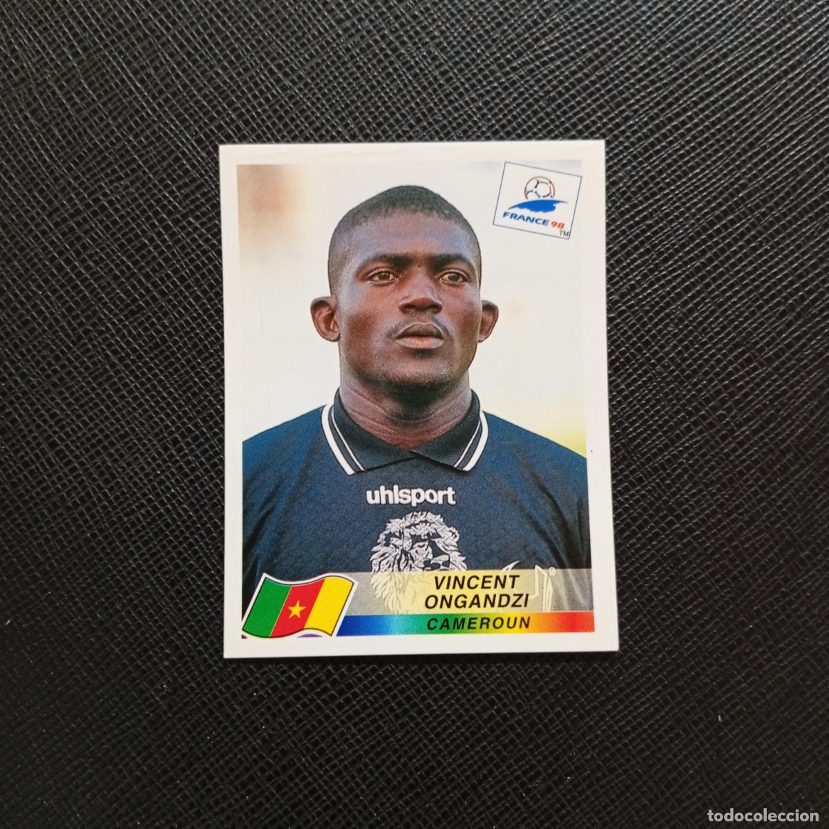 Cromos de f&uacute;tbol: 137 ONAGANDZI CAMERUN PANINI 1998 MUNDIAL CROMO FUTBOL FRANCIA 98 - SIN PEGAR - A22 PG478